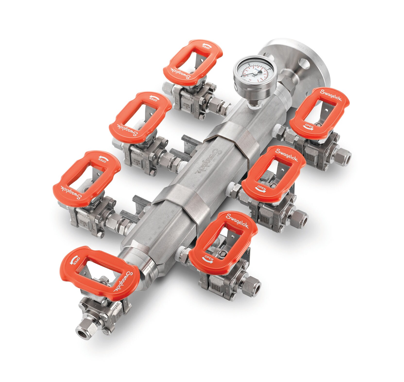 FDH typical swagelok fluid distribution header